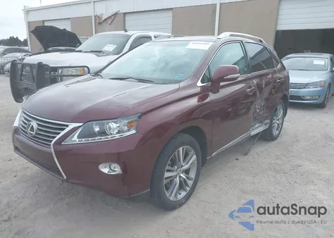 2015 Lexus Rx 350 z USA, uszkodzony, nr VIN 2T2BK1BA9FC306445